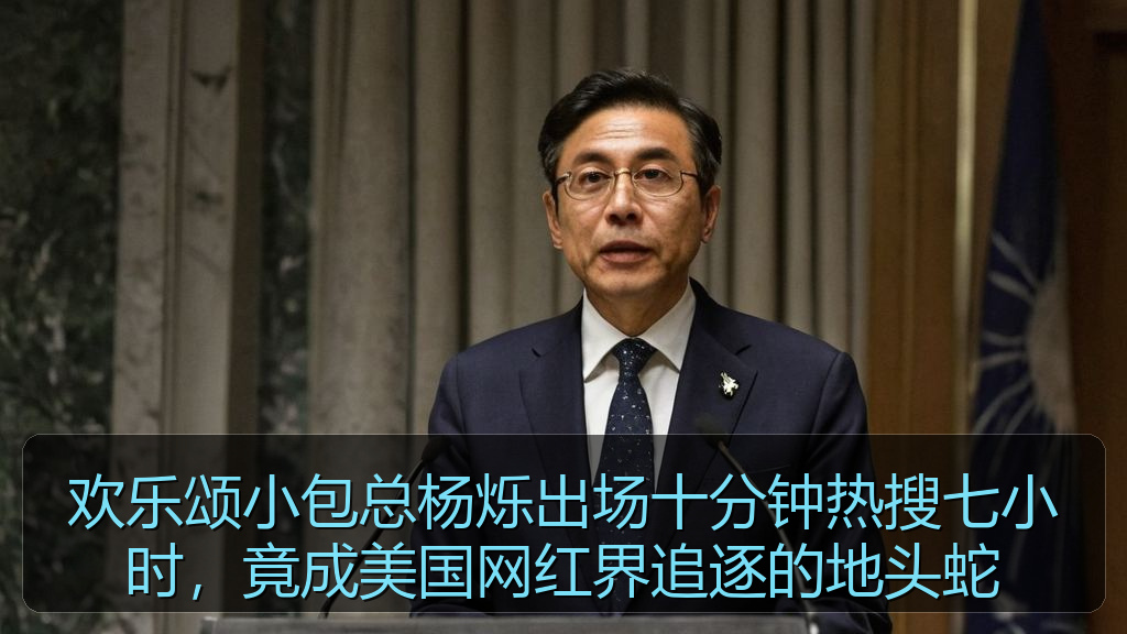 欢乐颂小包总杨烁出场十分钟热搜七小时,竟成美国网红界追逐的地头蛇
